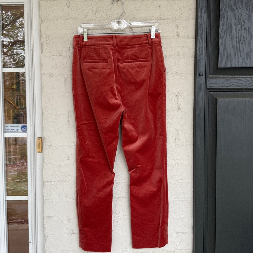 Frame Le Crop Spice Velvet Trousers Size 6 - Picture 8 of 15